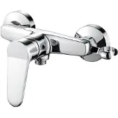 Ibergrif Einhebel Mischbatterie Dusche, Aufputz Duscharmatur, Chrom