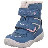 Superfit Mädchen Crystal Gore-tex 1-009098 Stiefel, Blau Grau 8020, 29 EU Schmal