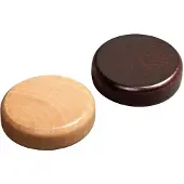 Philos Backgammon-Steine, mittelgroß, 30 x 8 mm, 30 Stück