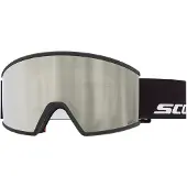 SCOTT - Skibrille - Ambit Black AMP White Chrome S2 - schwarz