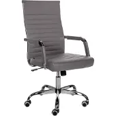 CLP Ergonomischer Bürostuhl Amadora I Höhenverstellbar, 360 Grad Drehstuhl I Kunstleder Oder Stoff Bezug I Langlebig, 120 kg Belastbar