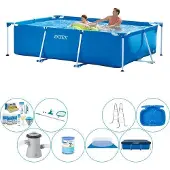 OEM Rechteckiges Schwimmbecken 260x160x65 cm - Schwimmbad-Set