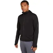 Icebreaker M Mer 360 Realfleece Elem Long Sleeve Z Hood black (IB001) S