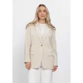 Modstrom Damen Blazers Gale Blazer - Ecru - Größe XL