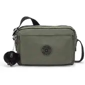 Kipling ABANU M Mittelgroße Umhängetasche, Green Moss (Grün)