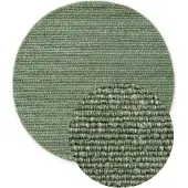Villeroy & Boch Teppich "Woll-Optik Teppich Wilma", grün (grün multifarben), H:8mm Ø:160cm, Baumwolle, Polyester, Teppiche, Teppich, Handgemacht, Woll-Optik, Weich, Meliert, Wohnzimmer, Schlafzimmer