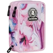 Invicta Federmäppchen, Mäppchen, Mehrfarbig, Federtasche für Schrein, Etui