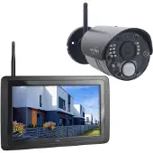 Elro CZ40RIPS Kabelloses Überwachungssystem, Full-HD 1080p Kamera mit Nachtsicht