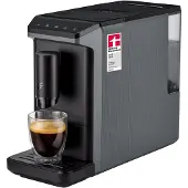 Tchibo Kaffeevollautomat Esperto mini, Grau, nur 16 cm breit Zubereitung von Espresso, Caffè Crema und Caffè XL, 1,1 l Wassertank, einfache Reinigung