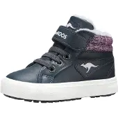Kangaroos Jungen K-Ten Kangu Sneaker, Dk Navy Grape, 28 EU