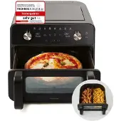 Panasonic NF-BC1000 Flex Air Fryer mit Sichtfenster, XL Flexibler Garkorb, Herau