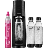 SodaStream TERRA Wassersprudler - 3x 1L Sprudlerflaschen & CO2-Zylinder