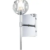 Elstead Lighting Regalia LED Wandleuchte G9 Poliertes Chrom Klar IP44