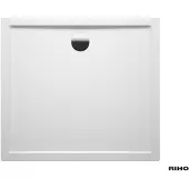 Riho Sion Rechteck-Duschwanne, Ablauf 90mm, ohne Füße und Schürze, weiß glänzend, D003014005, Ausführung: 1000x800x45/25mm