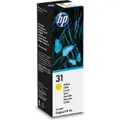 HP 31 Gelb Original Tintenflasche, 70 ml, Original, Gelb, , Ink Tank 310 series, Ink Tank Wireless 410 series, Smart Tank 350 series, Smart Tank..., 9100 Seiten, Standardertrag