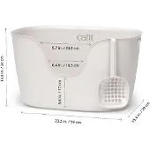 Catit Loo Katzentoilette Durchsichtig Durchsichtig One Size