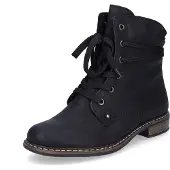 Rieker Winterstiefeletten Damen Kunstleder Schwarz Größe: 41