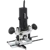 Trend Oberfräse 850 W, 8 mm, variable Geschwindigkeit, 35 mm Eintauchtiefe