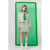 Freebird Rachna Skirt Pop Green Größe: XS | Miniröcke Outlet | Damen | Grün
