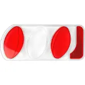 Sonstiges EUFAB 11487 Ersatzglas links Klarglas, Spezifisch, Schwarz