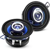 Pyle Auto Lautsprecher 3.5 Zoll 2 Wege Set 120W - Einbaulautsprecher Auto Kfz La