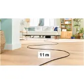 Bosch Serie 4 BGL41POW2H, 850 W, Trommel-Vakuum, Trocken, Staubbeutel, 4 l, HEPA