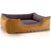 BedDog Hundebett Teddy, Hundesofa aus Cordura und Microfaser-Velours, waschbares
