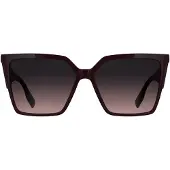 Karl Lagerfeld Women's Sunglasses KL6207S - Burgundy with Gradient Violet Rose L