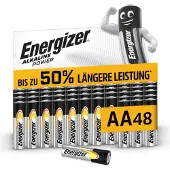 Energizer Alkaline Power Batterien AA (48 Stück)