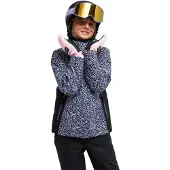 Roxy Kids Snow Jacke Snowflare true black wildin out rg 12/L (152)