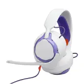 JBL Quantum 250, Kabelgebundene Over-Ear-Gaming-Kopfhörer, Weiß