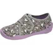 Fischer Markenschuh Kinder-Klett-Hausschuh