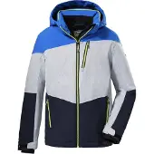 Killtec Skijacke "KSW 161 BYS SKI JCKT" Wasserdichte, atmungsaktive Skijacke mit abnehmbarer Kapuze