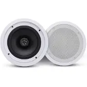 Pyle PDICBT852RD, 2-Wege, 2.0 Kanäle, Kabelgebunden, 50 - 20000 Hz, 8 Ohm, Weiß