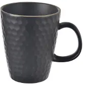 Orion Keramikbecher schwarz TEA TIME 420 ml
