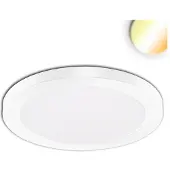 ISOLED LED Aufbau/Einbauleuchte Slim Flex, 24W, weiß, ColorSwitch 3000/3500/4000K