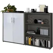 Mid.You AKTENSCHRANK OFFICE EDITION-SW SET 1 NIEDR.