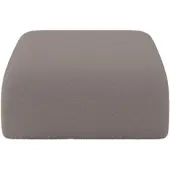 ALTDECOR POUF MIRA-PUF 91x89x40 Braun cm Bouclé Modular Sitzhocker