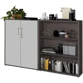 Mid.You AKTENSCHRANK OFFICE EDITION-SW SET 1 NIEDR.