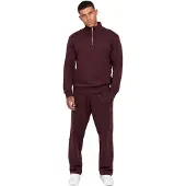 Enzo Milano | Herren Trainingsanzug mit Half-Zip Sweatshirt