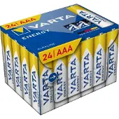 Varta Alkaline-Batterien ENERGY, Micro AAA, 24 Stück