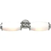 Elstead Lighting Eliot LED Wandleuchte G9 2-fach Poliertes Chrom IP44