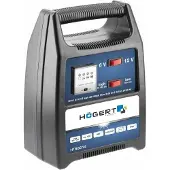 Högert Technik Autobatterie Ladegerät Batterieladegerät 6V 12V 12A Max für KFZ LKW Motorrad HT8G614
