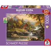 Schmidt Puzzle SPIELE "Blend Cota, Sommerhaus", bunt, Puzzles, KinderB:70cm H:50cm, Motiv, Puzzle, Made in Germany, B:70cm H:50cm