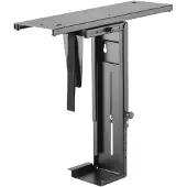 Toboli Untertisch PC-Halterung Gleitschiene 360° Schwenkbar Desktop Computer
