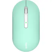 APM Kabellose Leise Maus, Bluetooth- oder 2,4-GHz-Empfänger-Modus, 3 Tasten, Tra