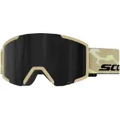 SCOTT - Skibrille - Shield Mojave Beige AMP Black Chrome S3