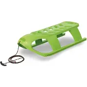 Prosperplast Schlitten BEZZY aus Kunststoff mit Stahlkufen und Schnur 87x45x26cm Rodelschlitten