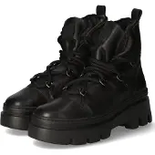Paul green Schnürstiefeletten, 10-Englisch:51/2, Color:schwarz