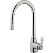EsseBagno Ascott Küchenarmatur mit ausziehbarer Duschbrause, Chrom, Marke: